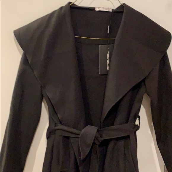 Pretty Little Thing Trench Coat - Picture 2 of 3